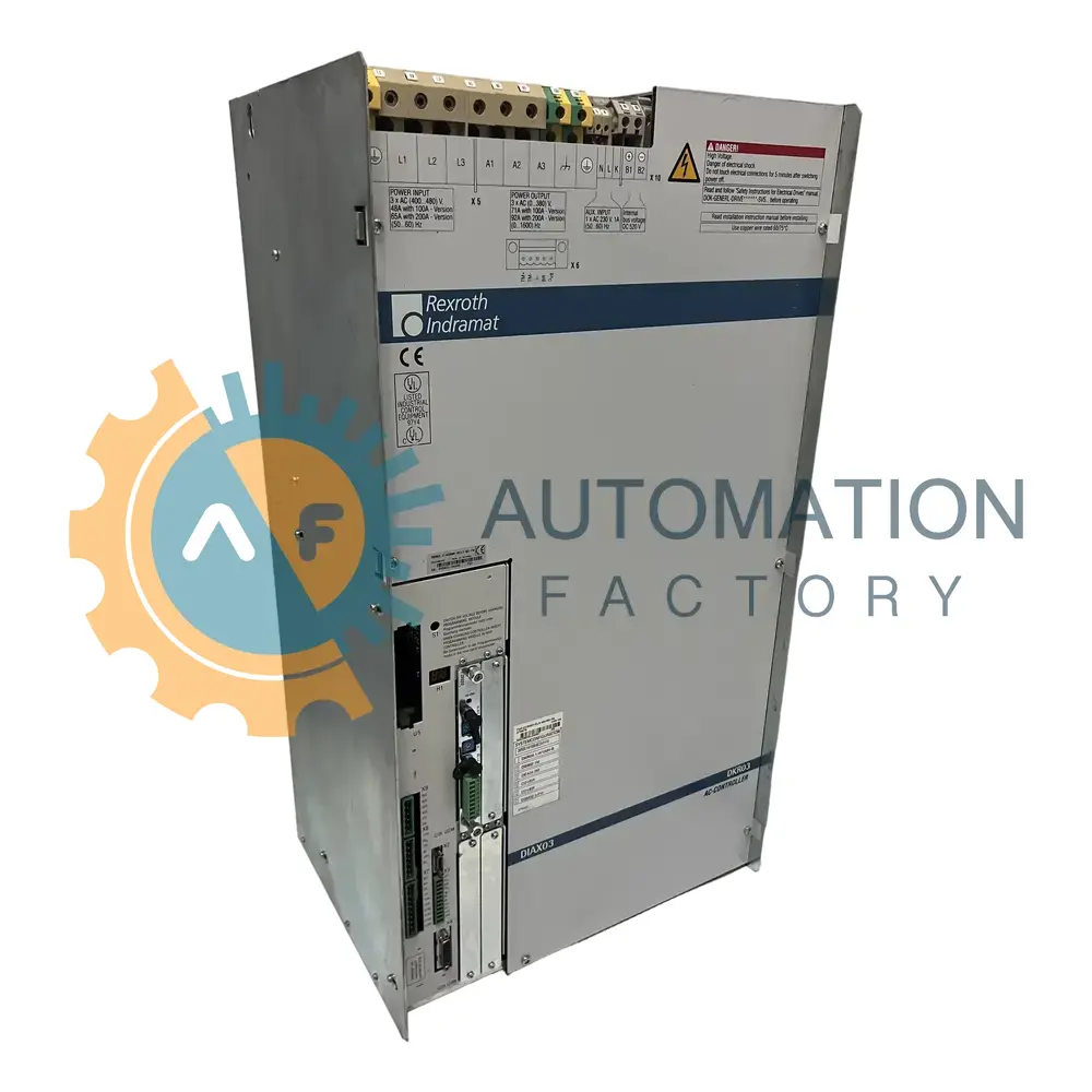 Bosch Rexroth Indramat DKR03.1-W200B-BE12-01-FW Front Right image