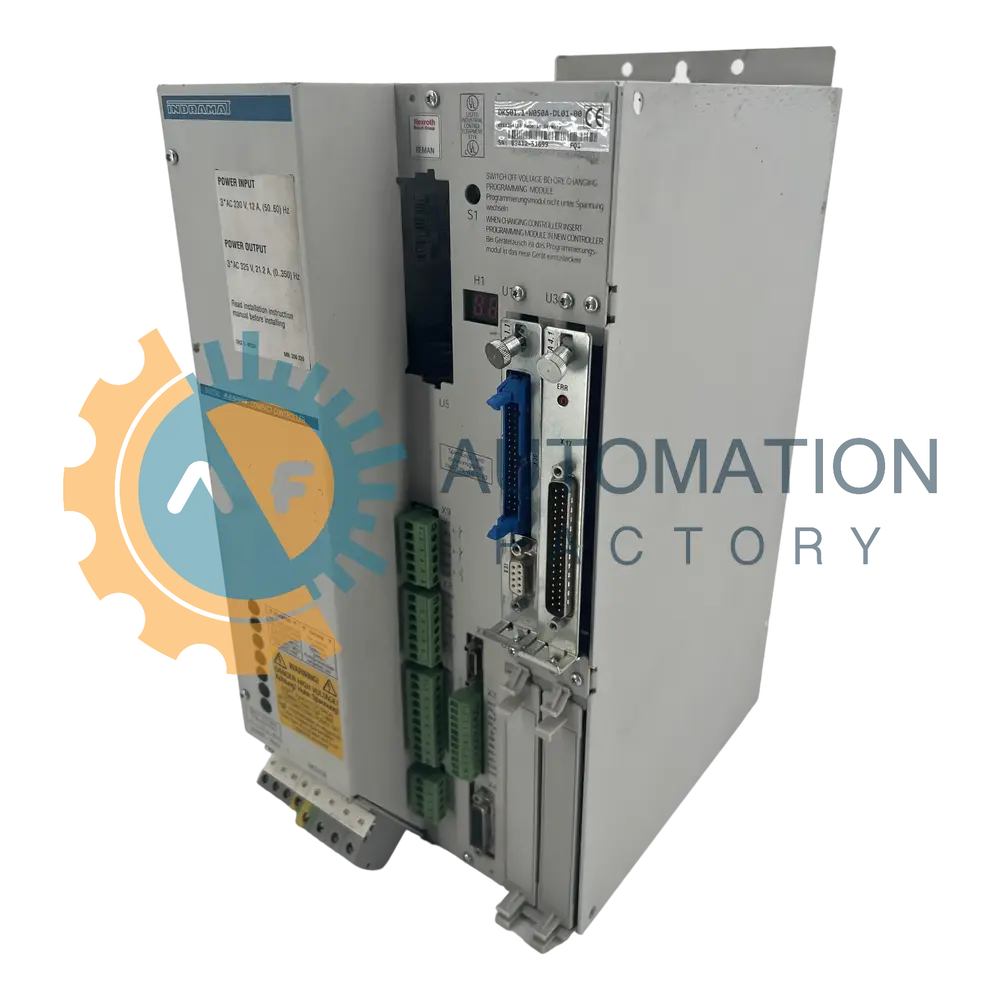 Bosch Rexroth Indramat DKS AC Servo Drive Series DKS01.1-W050A-DL01-00 image