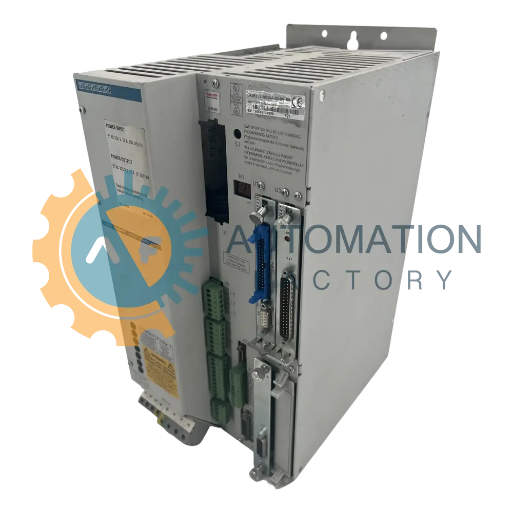 Bosch Rexroth Indramat DKS AC Servo Drive Series DKS01.1-W050A-DL04-00 image