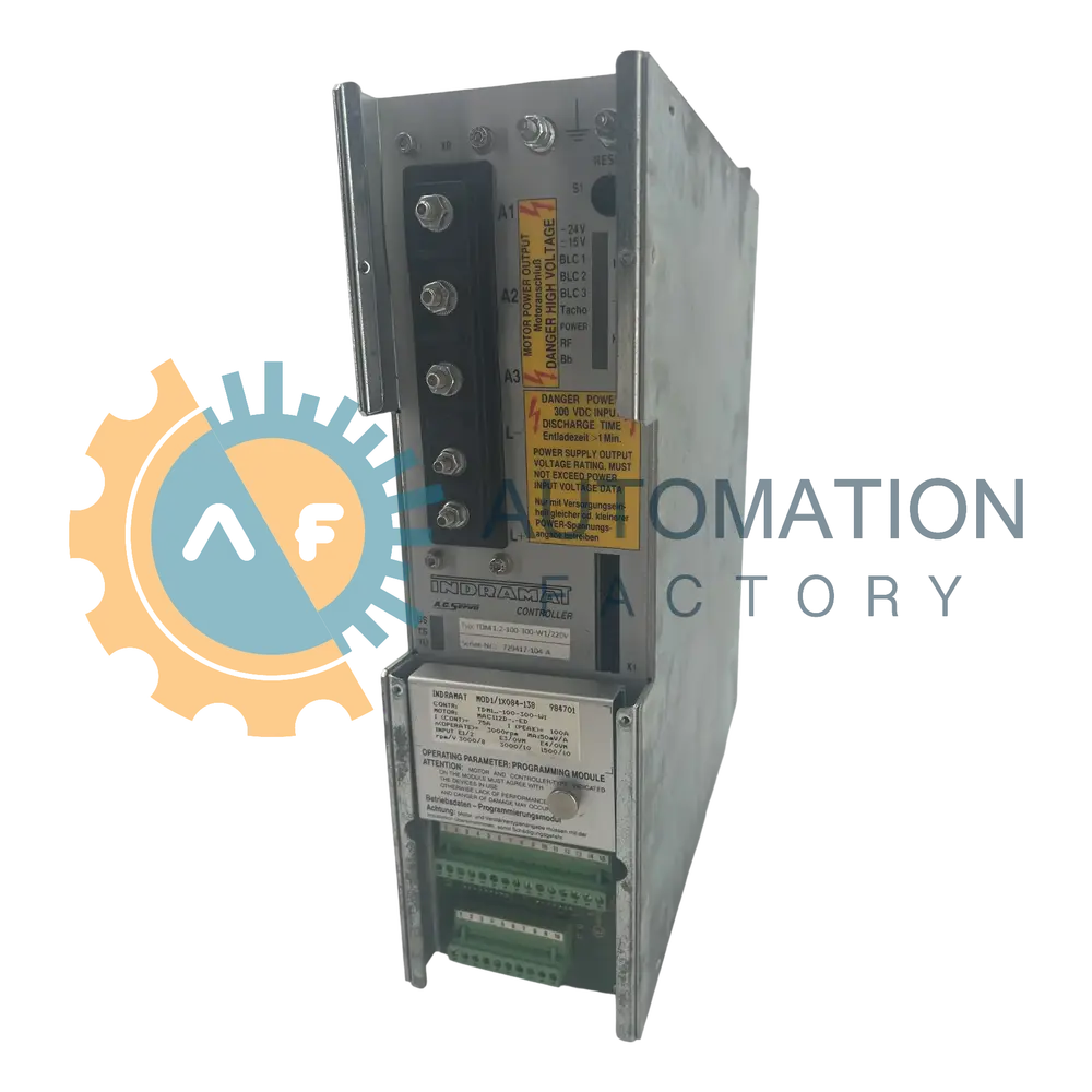 Bosch Rexroth Indramat TDM Servo Drives TDM 1.2-100-300-W1-220 image